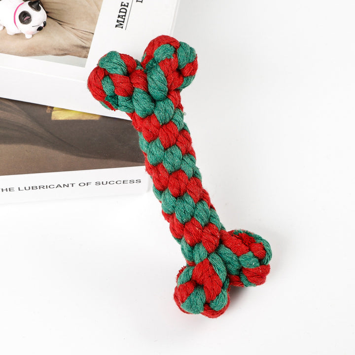 Chew Rope Animal Shape Dog Toy – Durable Cotton & Polyester Interactive Tug & Chew Toy for Dogs