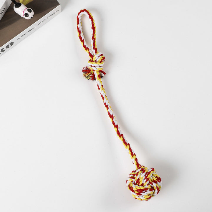 Chew Rope Animal Shape Dog Toy – Durable Cotton & Polyester Interactive Tug & Chew Toy for Dogs