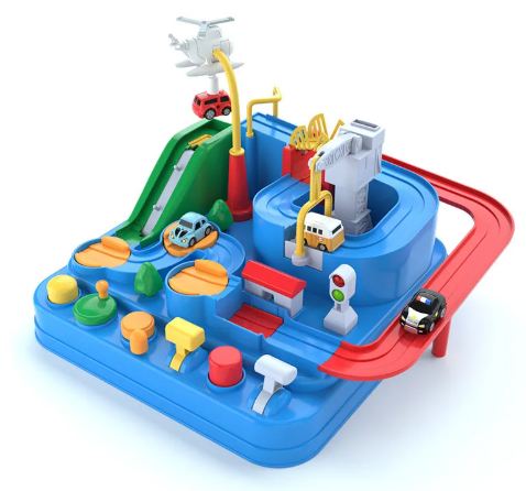 Adventure Parking Lot Toy Car Track