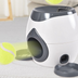 Interactive Dog Tennis Ball Launcher & Treat Dispenser – Automatic Fetch & Puzzle Toy