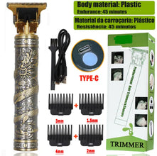 Dragon Vintage T9 Cordless Professional Hair Clippers FLIXME WORLD