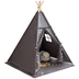 Kids Teepee Tent with Mat & Star Lights