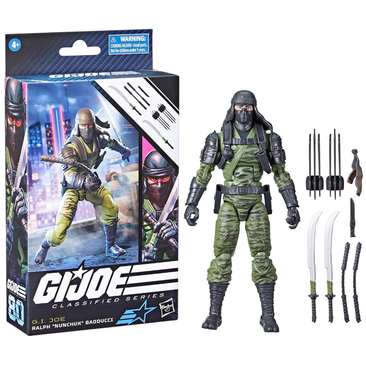G.I. Joe Ralph “Nunchuk” Badducci Action Figure