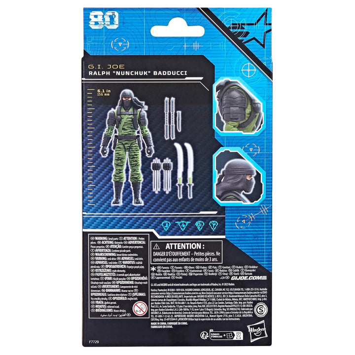 G.I. Joe Ralph “Nunchuk” Badducci Action Figure