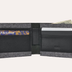 American Horween Leather & Wool Felt Dual Textured Wallet with 6 Card Slots