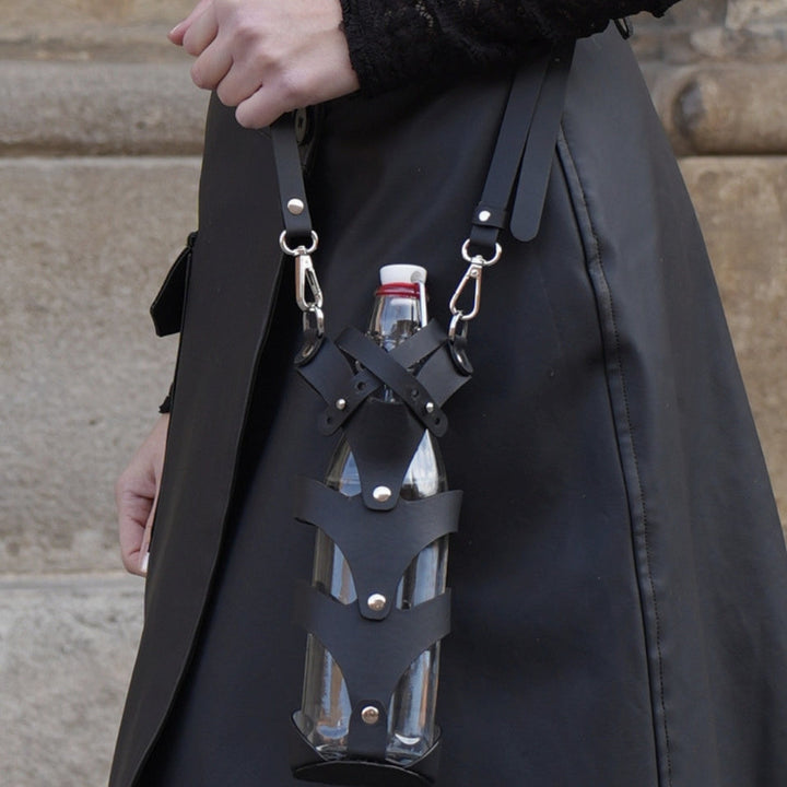 Shorai Armure Leather Bottle Case