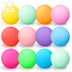 12Pcs Stress Balls Set for Adults and Kids - Squishy Ball Sensory Fidget Toys for Anxiety Relief - Squeeze Ball Party Favors Bulk Pack - Classroom Prize - Birthday Halloween