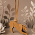 Leather Dog Charm