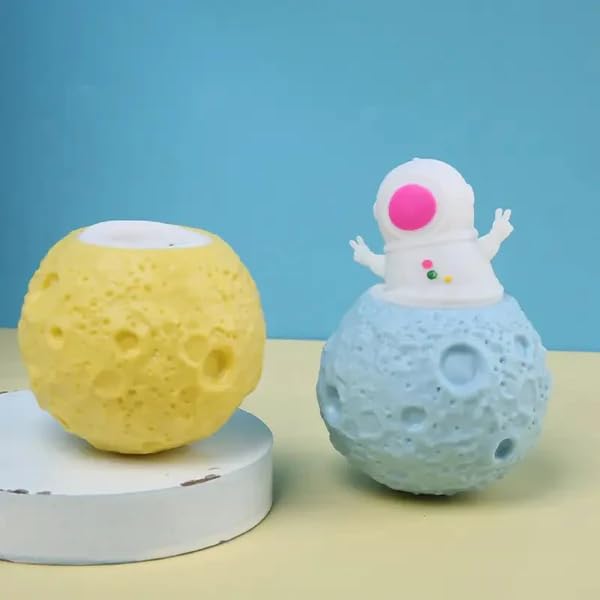 Astronaut Planet Squeeze Music Toy