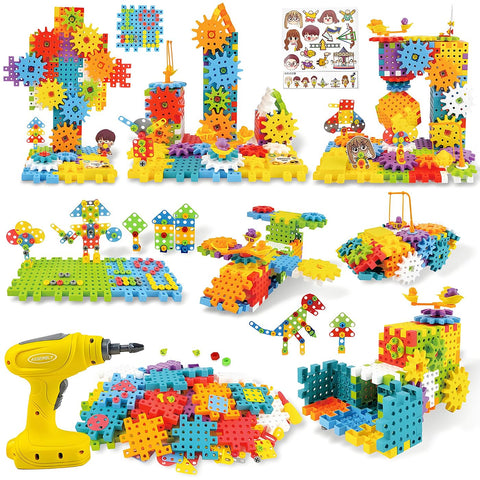 234-Piece Gear Building Blocks Set