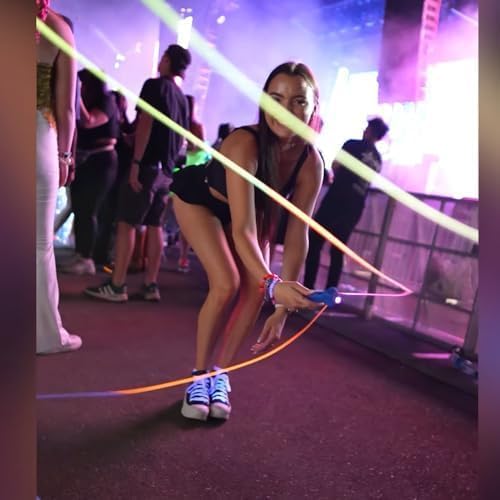 Rope Launcher Glow-in-the-Dark LED Outdoor Toy
