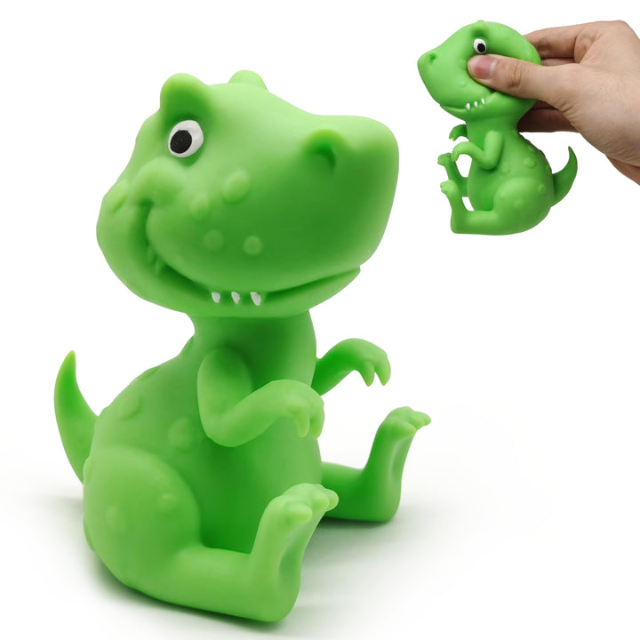 ZTATU T- Rex Dino Toys Stress Balls for Kids (1PCS) Dinosaur Squishy Toys Autism Sensory Toys Party Favors Stretchy Toys for Kids Sensory Balls Stress Relief Toy Easter Basket Stuffers