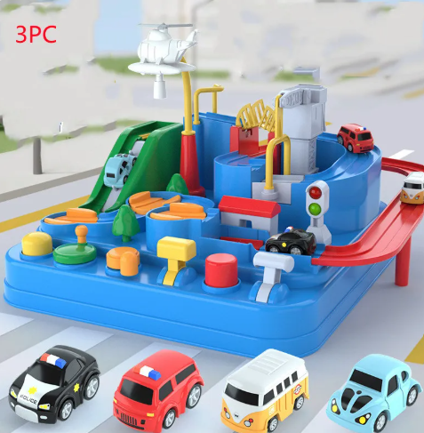 Adventure Parking Lot Toy Car Track