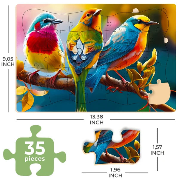 35-Piece Large Piece Puzzle Set