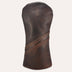 Premium Leather Golf Club Headcover with Soft Fur Lining
