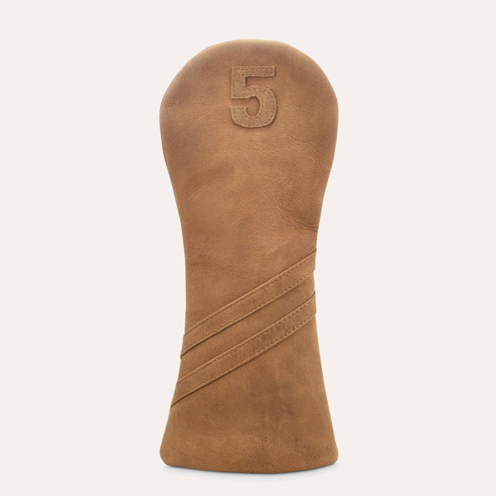 Premium Leather Golf Club Headcover with Soft Fur Lining