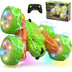 ABERLLS Remote Control Car Stunt RC Cars Toys for 3 4 5 6 7 8 9 Year Old Boys 4WD Off-Road Double Sided 2.4Ghz Indoor Outdoor 360° Flips Electric Toy Cars Birthday for Kids Age 8-12 Green