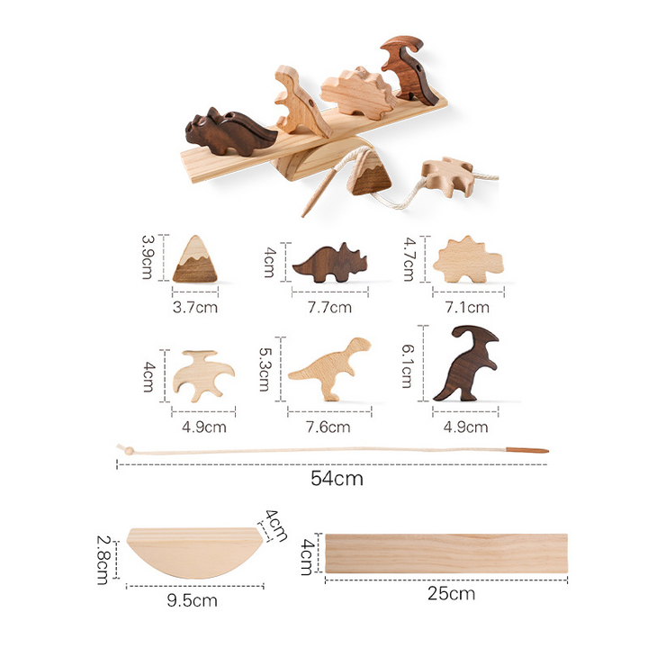 Wooden Animal Stacking Balance Toy