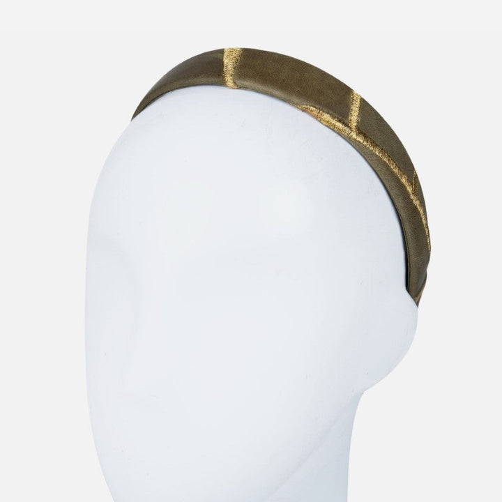 Ivy HairBand in Olive - Econock