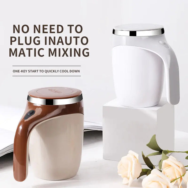 Rechargeable Automatic Stirring Coffee Cup FLIXME WORLD