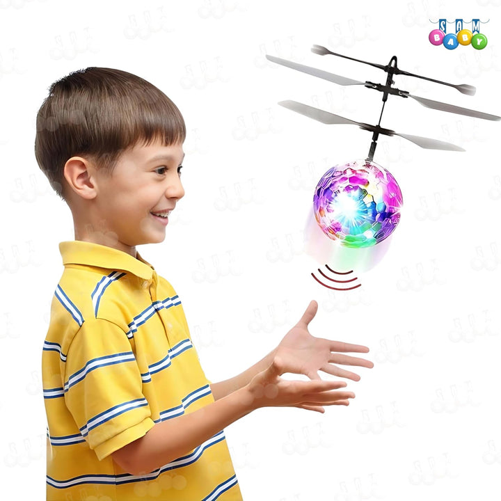 Orbiter Flying Ball RC Toy with LED Lights