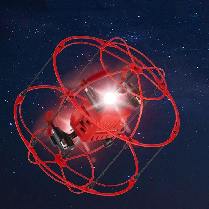 Mini RC Drone – Spherical Rolling Quadcopter