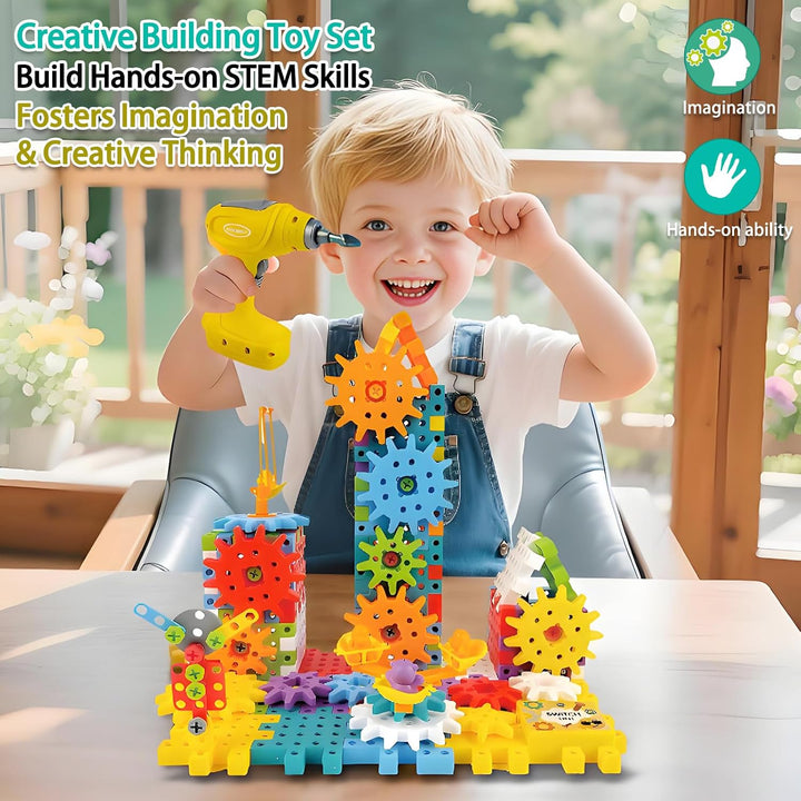 234-Piece Gear Building Blocks Set