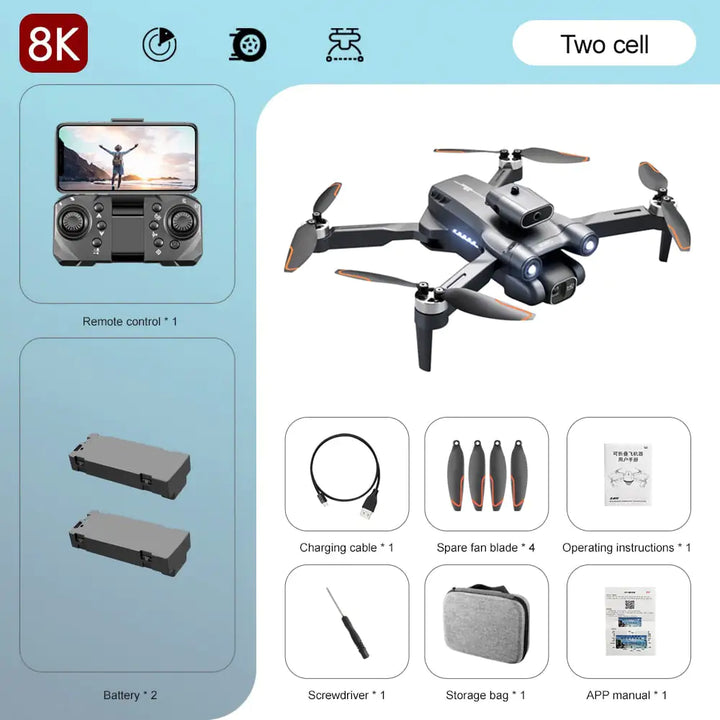 Professional HD Quadcopter S1S Drone FLIXME WORLD