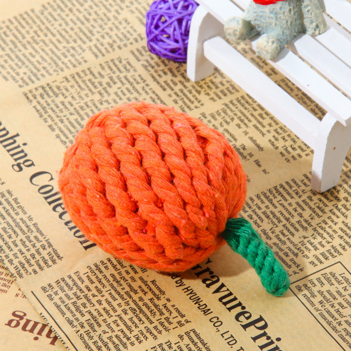 Chew Rope Animal Shape Dog Toy – Durable Cotton & Polyester Interactive Tug & Chew Toy for Dogs