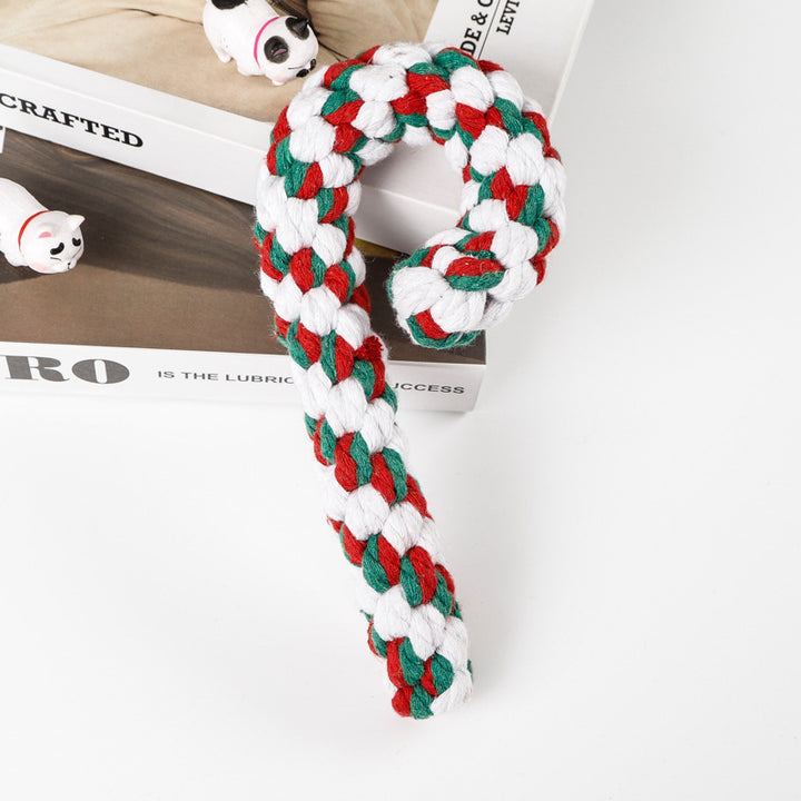 Chew Rope Animal Shape Dog Toy – Durable Cotton & Polyester Interactive Tug & Chew Toy for Dogs