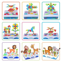 3D Mosaic Puzzle Building Toys for Children