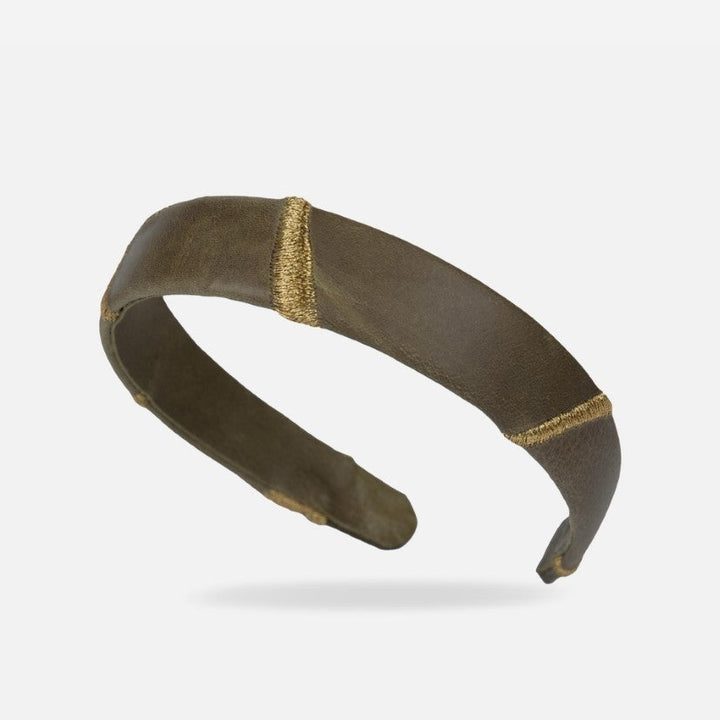 Ivy HairBand in Olive - Econock