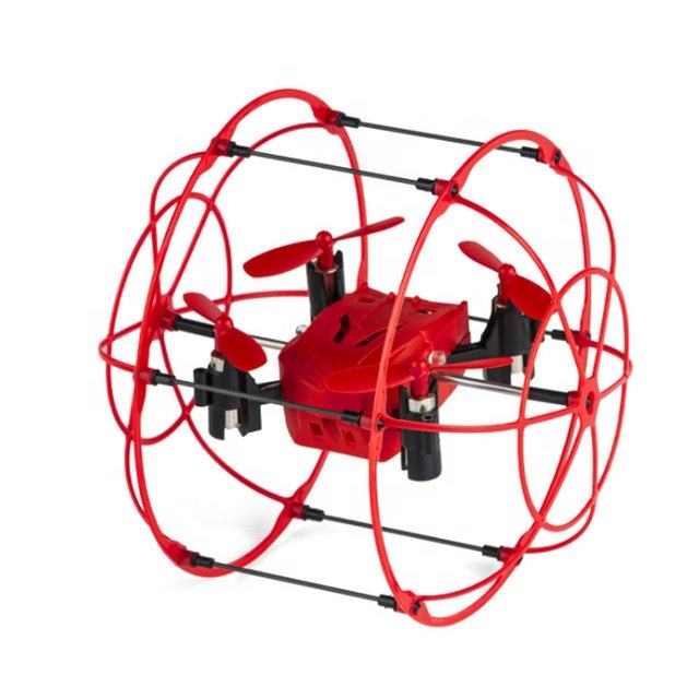 Mini RC Drone – Spherical Rolling Quadcopter