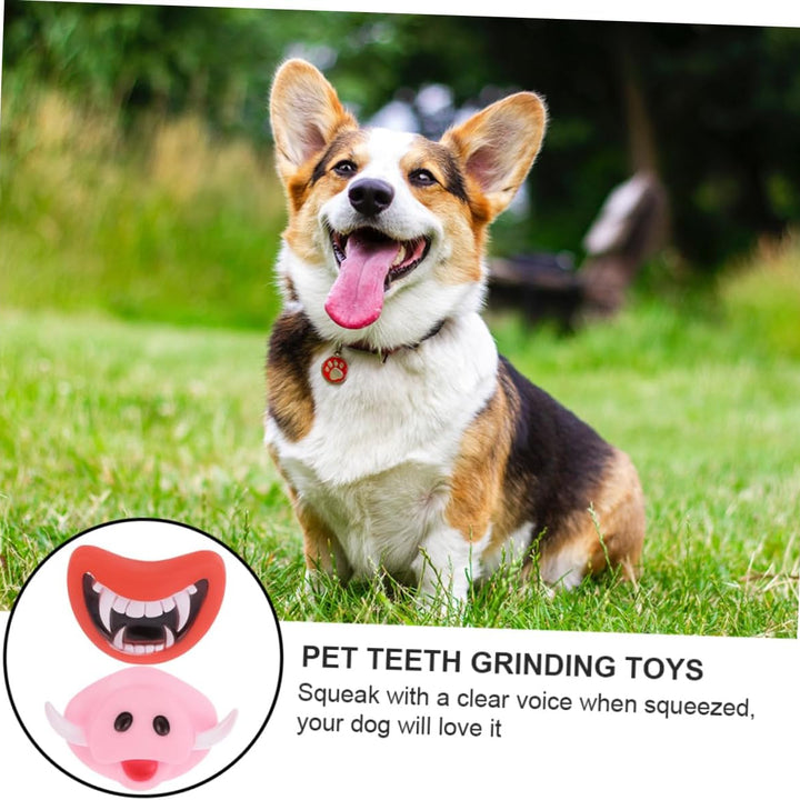 Rubber Squeaky Interactive Sound Toy for Dogs
