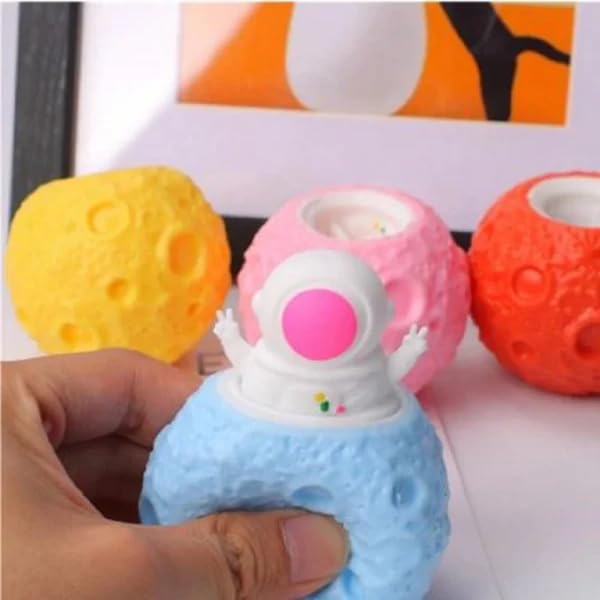 Astronaut Planet Squeeze Music Toy