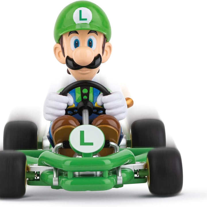 Mario Kart Pipe Kart Luigi RC Car – 1:18 Scale