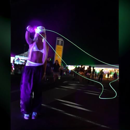 Rope Launcher Glow-in-the-Dark LED Outdoor Toy