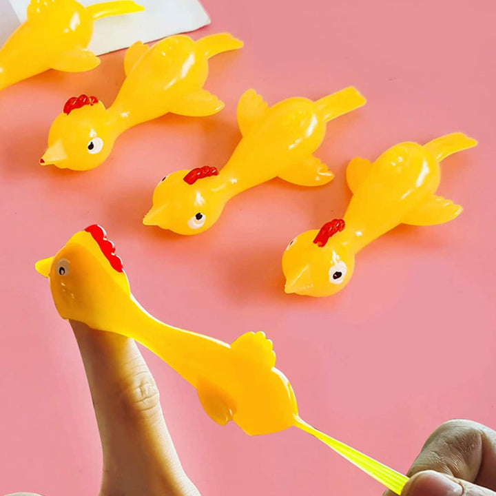 Wall Stick Catapult Chicken Toy
