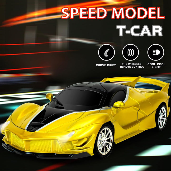 RC Racing Car for Kids – 2.4GHz Drifting Car with Headlights