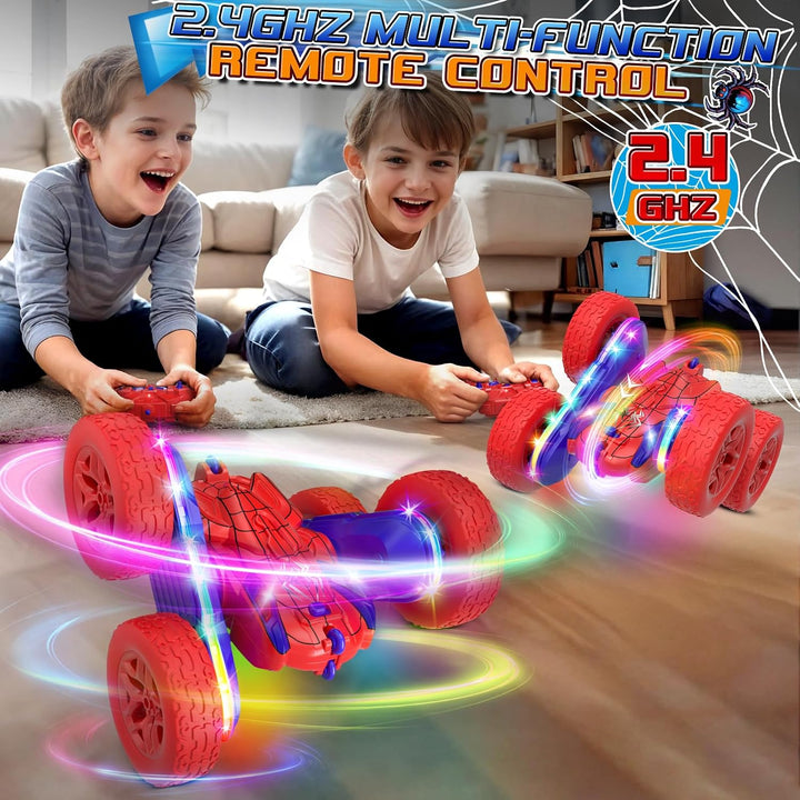 Spider 2.4GHz RC Stunt Car with Lights