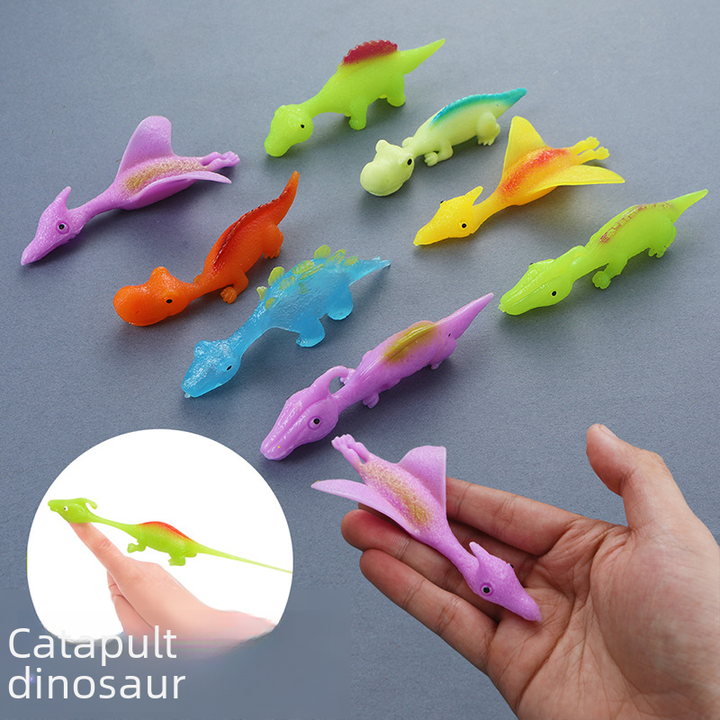 Creative Dinosaur Finger Slingshot Toy