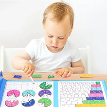 Children Magnetic Fraction Learning Math Toys