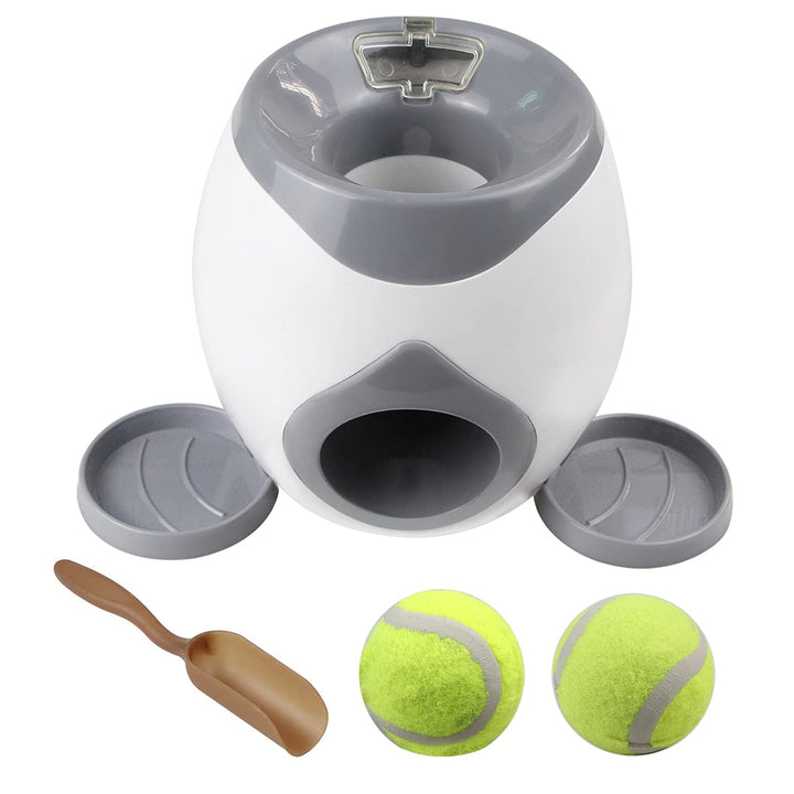 Interactive Dog Tennis Ball Launcher