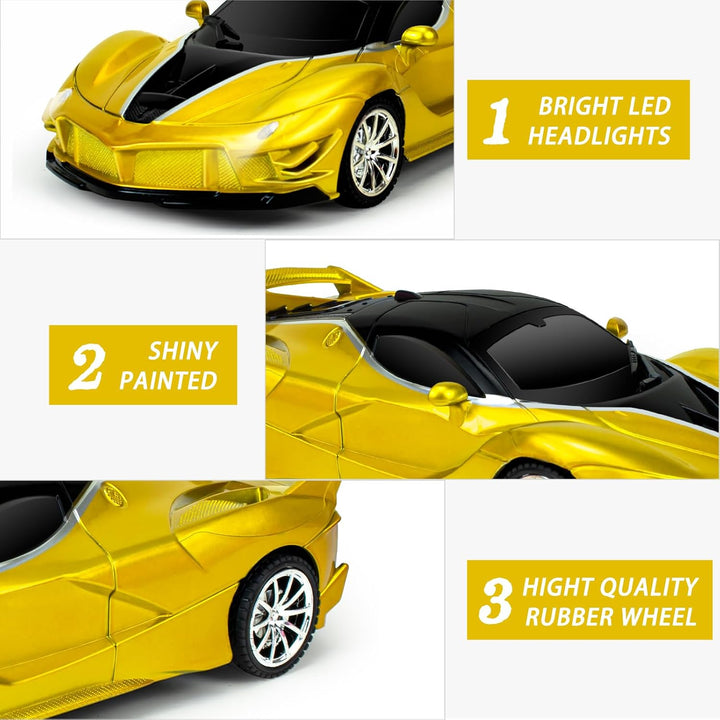 RC Racing Car for Kids – 2.4GHz Drifting Car with Headlights