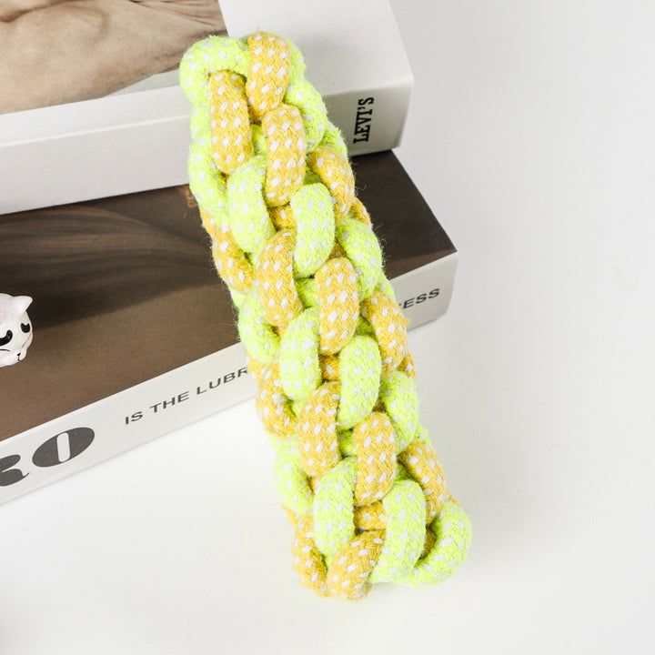 Chew Rope Animal Shape Dog Toy – Durable Cotton & Polyester Interactive Tug & Chew Toy for Dogs