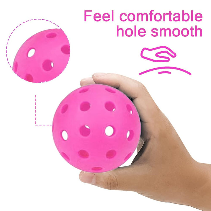 Outdoor Pickleball Paddle | 40 & 26 Hole Balls