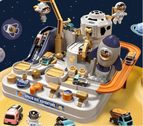 Adventure Parking Lot Toy Car Track