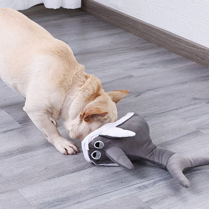 Plush Shark Dog Toy