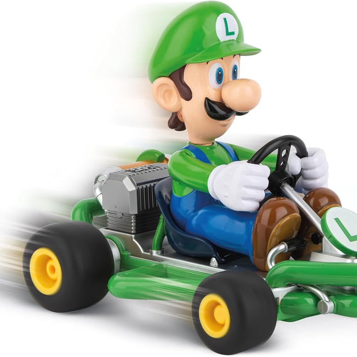 Mario Kart Pipe Kart Luigi RC Car – 1:18 Scale