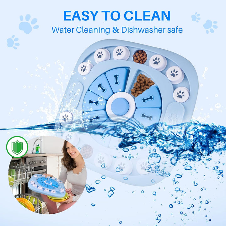 Interactive Slow Feeder Puzzle Toy for Dogs